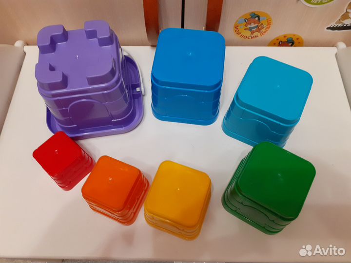 Пирамидка ведёрко с формочками