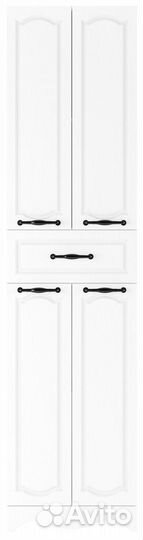 Пенал напольный 50 Rich Белое Дерево с верхним ящи