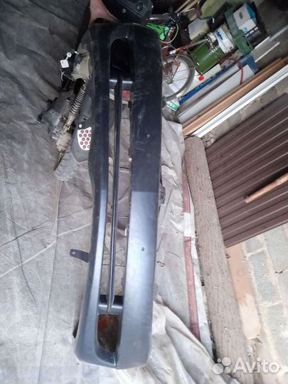 Бампер mitsubishi lancer