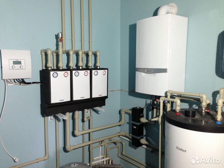 Монтаж отопления, водоснабжения, канализации