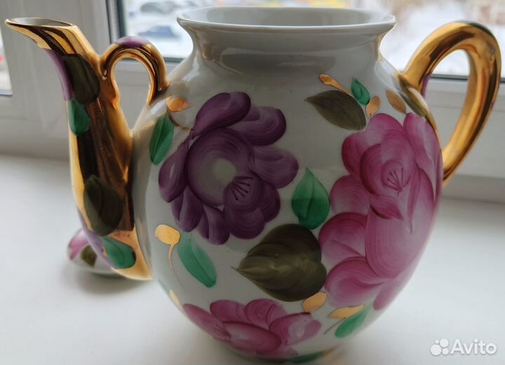 Чайник заварочный фарфоровый СССР