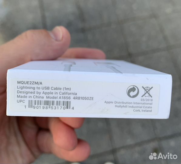 Оригинал провод Apple USB - lightning mque2zm/a