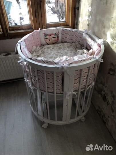 Кроватка круглая