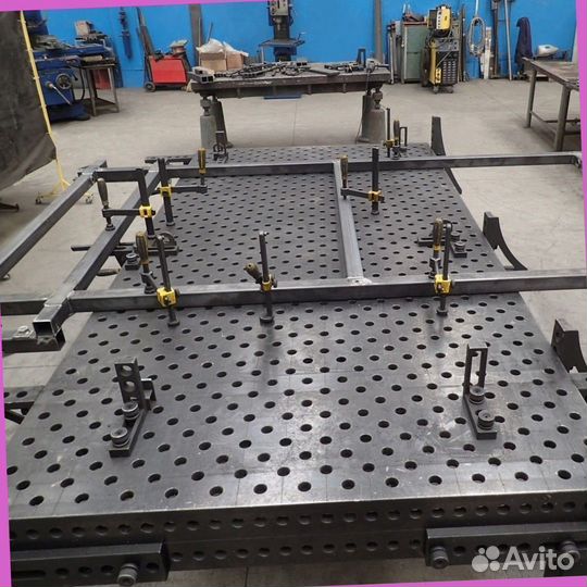 Сварочный 3D стол 2500х1200х150 толщиной 8 мм