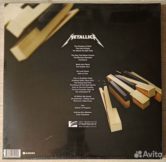 Metallica - S&M2 4LP (цветной винил)