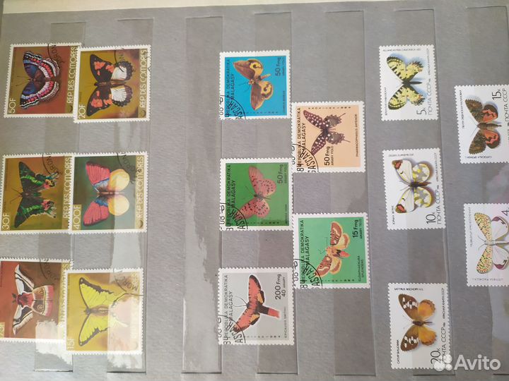 Почтовые марки альбом