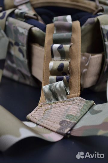 Поясная разгрузка с баллистической защитой в сборе