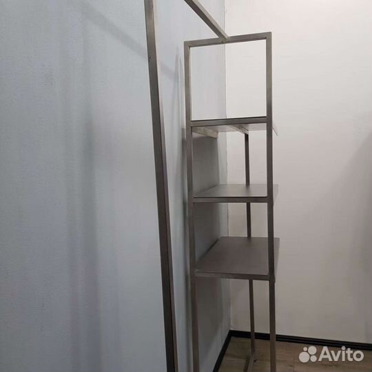 Стеллаж из нержавеющей стали б/у