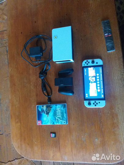 Nintendo switch oled с играми