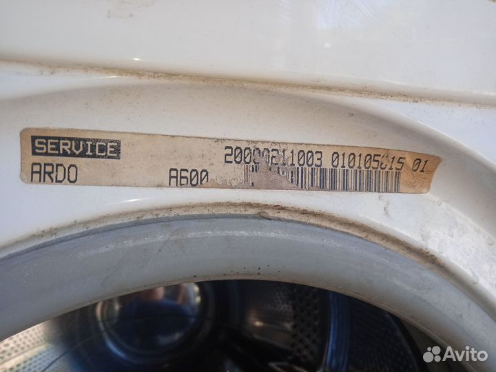 Стиральная машинка ardo A800 (A600)