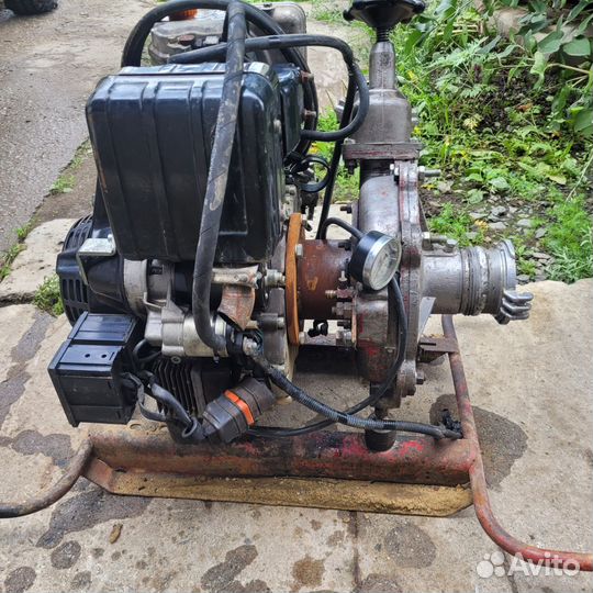 Высоконапорная мотопомпа мп600