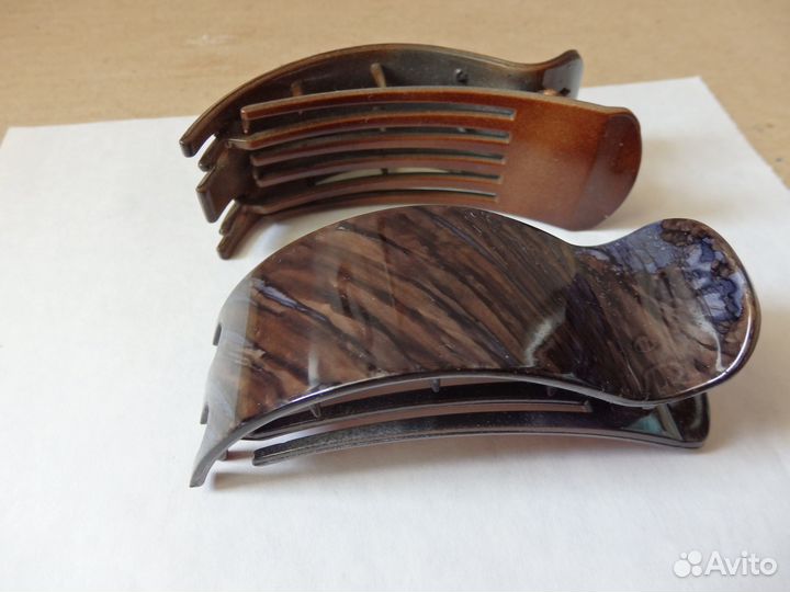 Заколки для волос: краб боковой и других видов