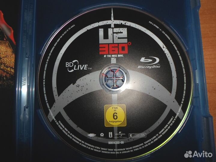 U2 концерт блюрей фирма
