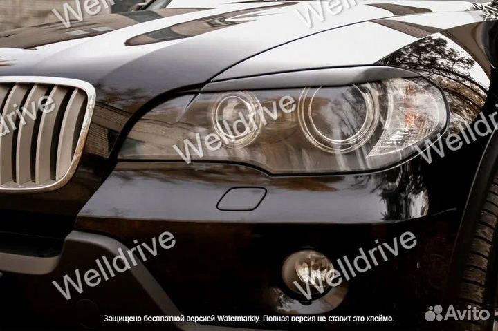 Накладки на фары BMW X5 E70 узкие тюнинг