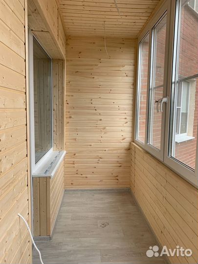 Отделка балконов и лоджий