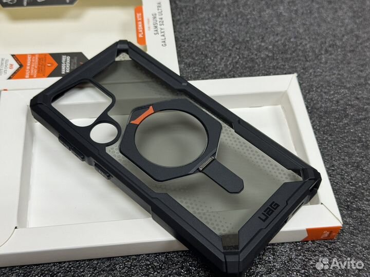 Чехол Uag Plasma XTE S24 Ultra, MagSafe Black/Or