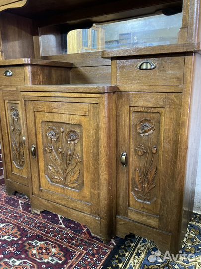 Буфет Столовый Старинный Маки