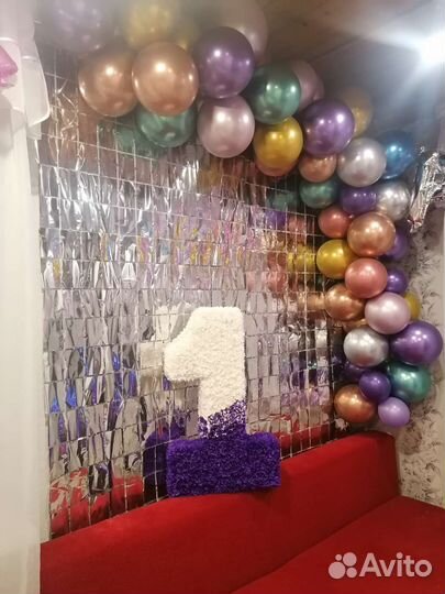 Цифра 1 на годик
