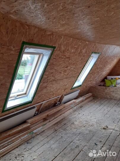 Мансардное окно б/у Факро Fakro 78/118 и Установка