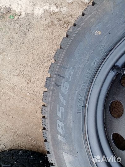 Зимние колёса R15 pirelli ice zero studded 92т