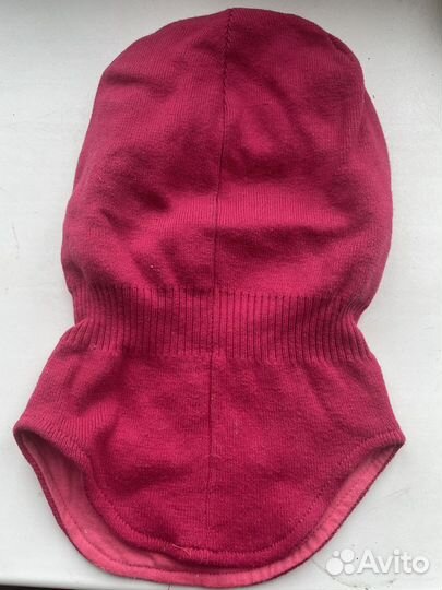 Шапка шлем на весну хлопок на 2-3 года