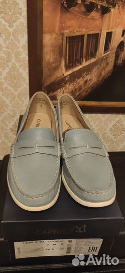Мокасины женские caprice 38