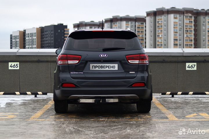 Kia Sorento Prime 2.0 AT, 2016, 125 000 км