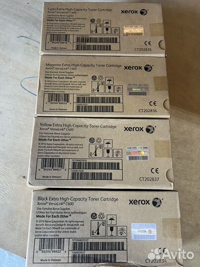 Тонер-картридж Xerox VersaLink C600, C605