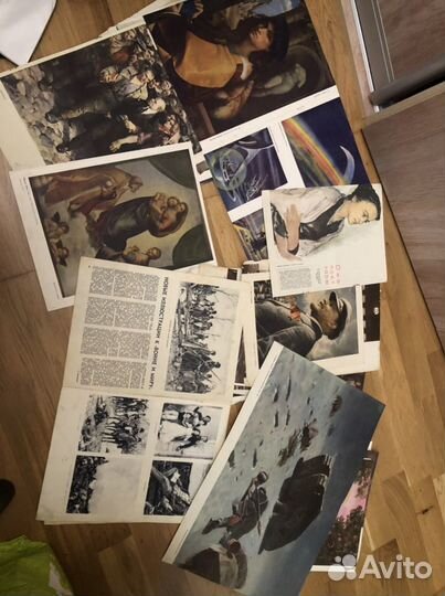 Постеры, вырезки СССР журнал огонек