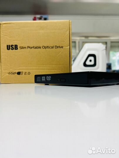 Внешний оптический привод дисковод USB 2.0