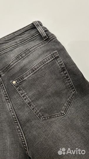 Темно серые джинсы h&m 44 S
