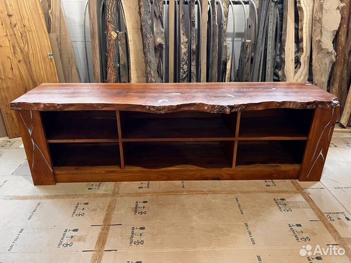 Тумба под телевизор из массива