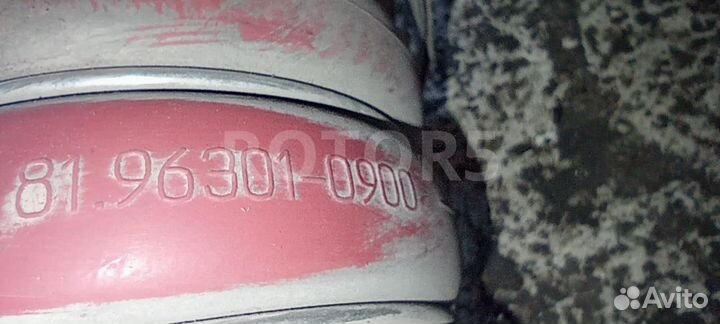 Патрубок интеркулера MAN TGA 2008 81963010900