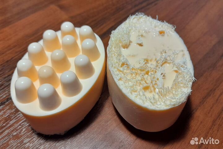 Массажное мыло с люфой