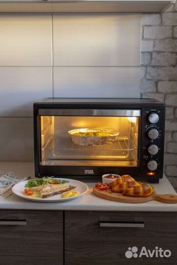 Мини-печь gfgril GFO-30B чёрная (новая)