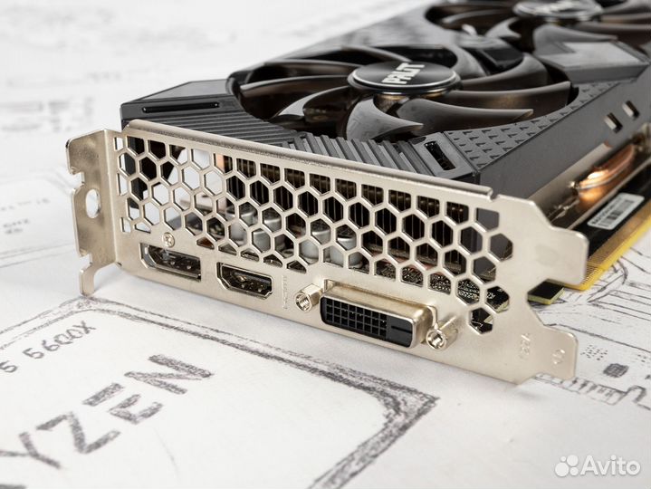 Видеокарта Palit GeForce GTX 1660 Ti 6Gb