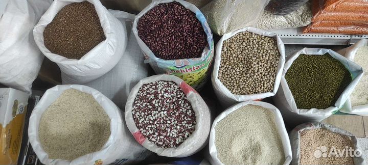 Крупы и бобовые