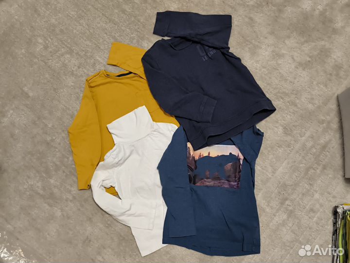 Детские вещи пакетом на мальчика 110 116 см