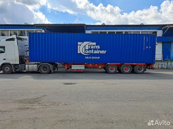 Полуприцеп контейнеровоз Krone SDC27, 1999