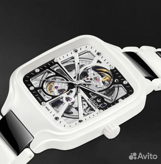 Новые Rado True Square Auto Open Heart Diamonds