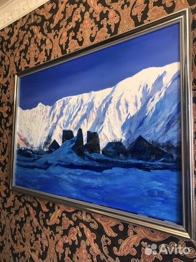 Картина маслом на холсте большая