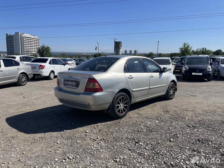 Toyota Corolla 1.6 МТ, 2004, 279 000 км