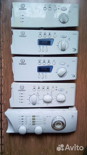 Передние панели с блоком управления