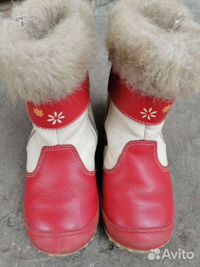 Сапоги зимнии для девочки