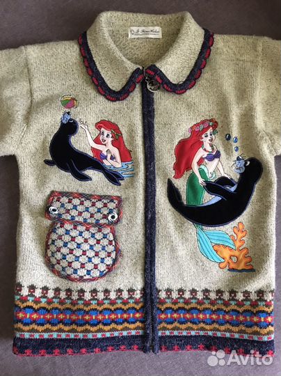 Кофта шерстяная на девочку