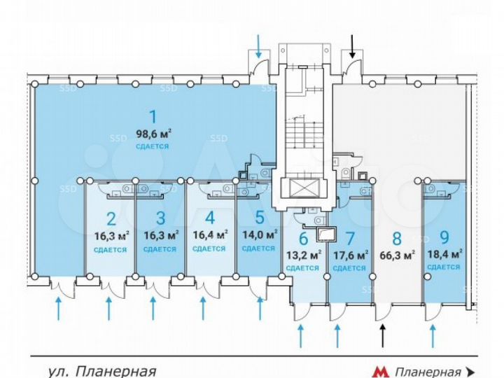 Продам помещение свободного назначения, 17 м²