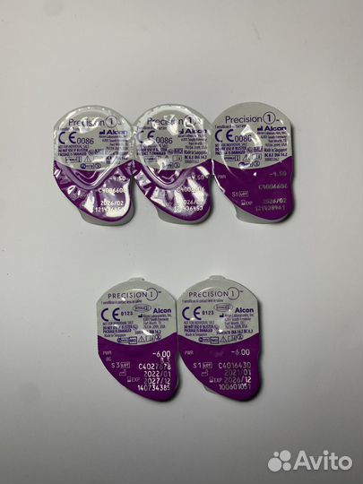 Однодневные Precision 1 -4.00 (4.50; -6.00)