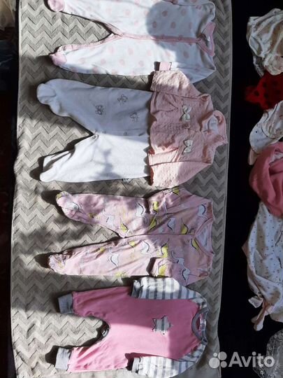 Огромный пакет вещей для девочек 45 шт