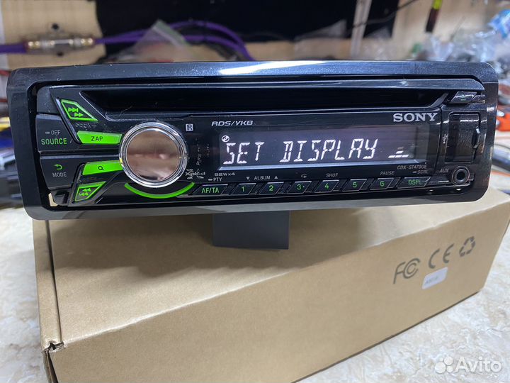Магнитола Sony cdx-gt470ue