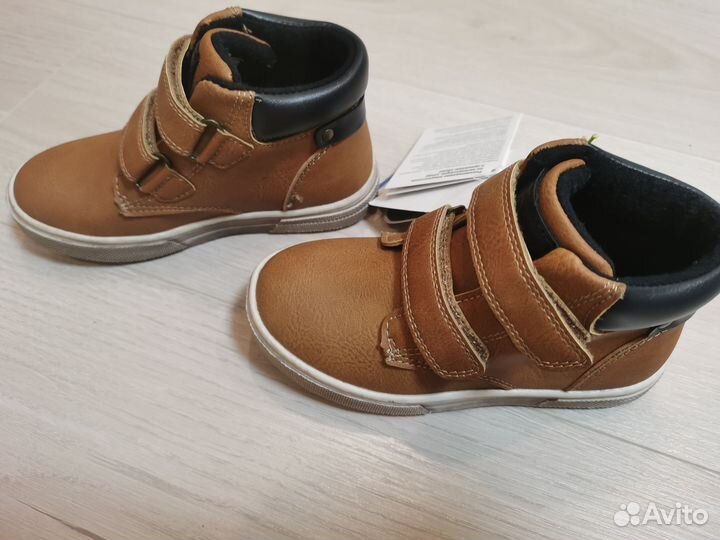 Ботинки jook 27р новые искусственная кожа